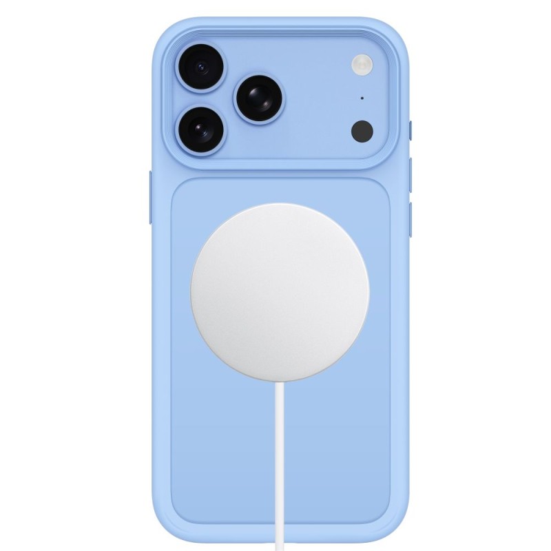 TECH-PROTECT Magmat Magsafe CC кейс за iPhone 17 Pro Max / 18 Pro Max – Matte Light Blue