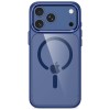 TECH-PROTECT MAGMAT MagSafe CC кейс за iPhone 17 Pro Max / 18 Pro Max Deep Blue/Clear