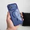 TECH-PROTECT MAGMAT MagSafe CC кейс за iPhone 17 Pro Max / 18 Pro Max Deep Blue/Clear
