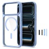 TECH-PROTECT Magmat Magsafe CC кейс за iPhone 17 Pro / 18 Pro Light Blue/Clear