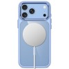 TECH-PROTECT Magmat Magsafe CC кейс за iPhone 17 Pro / 18 Pro Light Blue/Clear