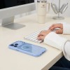 TECH-PROTECT Magmat Magsafe CC кейс за iPhone 17 Pro / 18 Pro Light Blue/Clear