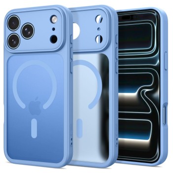 TECH-PROTECT BASICMAG MagSafe кейс за iPhone 17 Pro / 18 Pro матово светлосин