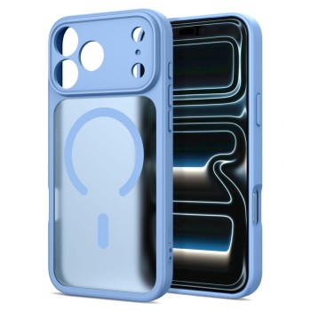 TECH-PROTECT BASICMAG MagSafe кейс за iPhone 17 Pro / 18 Pro матово светлосин