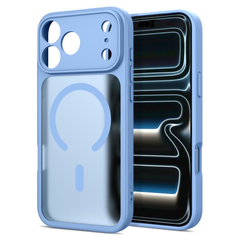 TECH-PROTECT BASICMAG MagSafe калъф за iPhone 17 Pro Max / 18 Pro Max, матов светлосин (Matte Light Blue) TECH-PROTECT BASICMAG MagSafe калъф за iPhone 17 Pro Max / 18 Pro Max, матов светлосин (Matte Light Blue)