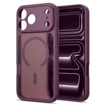 TECH-PROTECT BASICMAG MagSafe Кейс за iPhone 17 Pro / 18 Pro матъм тъмна вишна