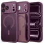 TECH-PROTECT BASICMAG MagSafe кейс за iPhone 17 Pro Max / 18 Pro Max (мат тъмна череша)