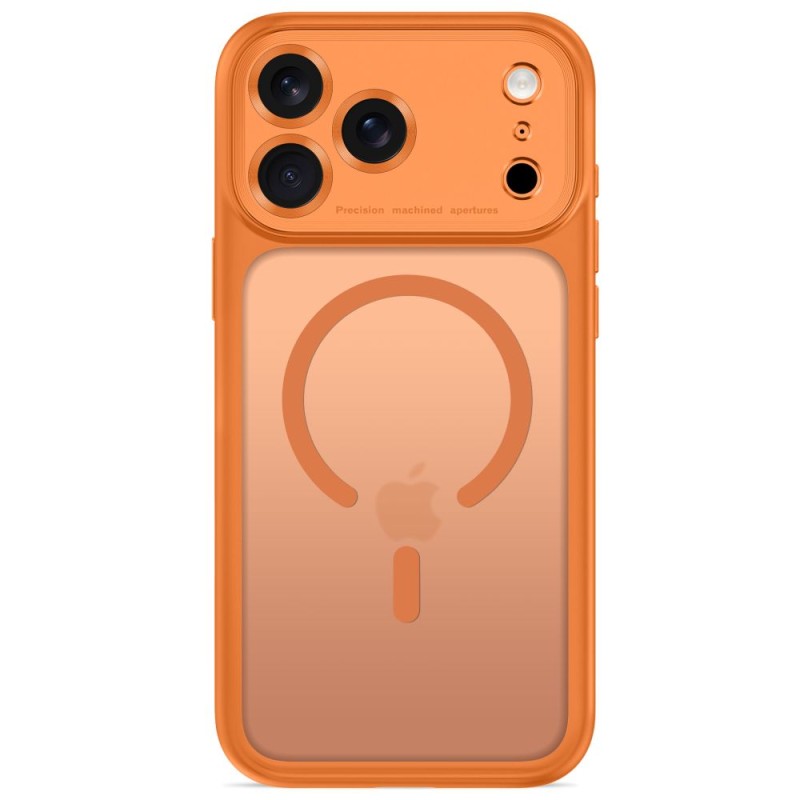 TECH-PROTECT MagPeak MagSafe CC кейс за iPhone 17 Pro / 18 Pro (Matte Cosmic Orange) TECH-PROTECT MagPeak MagSafe CC кейс за iPhone 17 Pro / 18 Pro (Matte Cosmic Orange)
