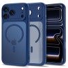 Tech-Protect MagPeak MagSafe CC кейс за iPhone 17 Pro Max / 18 Pro Max, матов Deep Blue