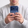 Tech-Protect MagPeak MagSafe CC кейс за iPhone 17 Pro Max / 18 Pro Max, матов Deep Blue