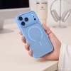 TECH-PROTECT MagPeak MagSafe CC за iPhone 17 Pro Max / 18 Pro Max Matt Light Blue TECH-PROTECT MagPeak MagSafe CC за iPhone 17 Pro Max / 18 Pro Max Matt Light Blue