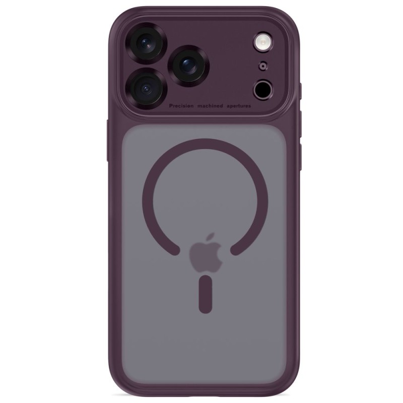 TECH-PROTECT MAGPEAK MAGSAFE CC за iPhone 17 Pro Max / 18 Pro Max, Matte Burgundy TECH-PROTECT MAGPEAK MAGSAFE CC за iPhone 17 Pro Max / 18 Pro Max, Matte Burgundy