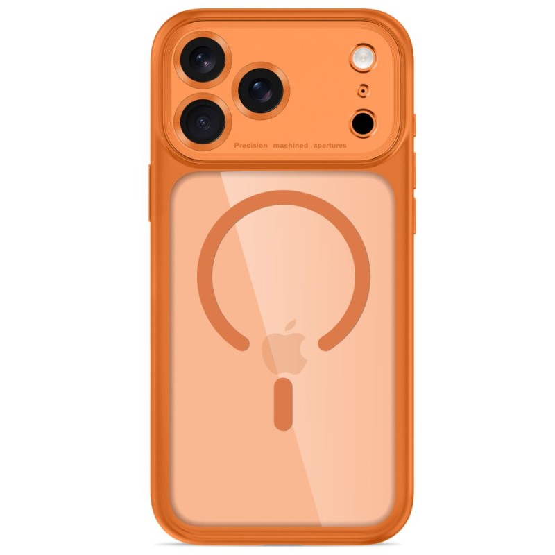 TECH-PROTECT MagPeak MagSafe CC за iPhone 17 Pro / 18 Pro Cosmic Orange/Clear (5906302341948) TECH-PROTECT MagPeak MagSafe CC за iPhone 17 Pro / 18 Pro Cosmic Orange/Clear (5906302341948)