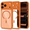 TECH-PROTECT MagPeak MagSafe CC кейс за iPhone 17 Pro Max / 18 Pro Max Cosmic Orange/Clear TECH-PROTECT MagPeak MagSafe CC кейс за iPhone 17 Pro Max / 18 Pro Max Cosmic Orange/Clear
