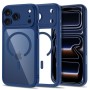 TECH-PROTECT MagPeak MagSafe CC кейс за iPhone 17 Pro Max / 18 Pro Max Deep Blue/Clear