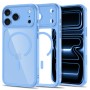 TECH-PROTECT MagPeak MagSafe CC кейс за iPhone 17 Pro / 18 Pro Light Blue/Clear