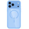 TECH-PROTECT MagPeak MagSafe CC кейс за iPhone 17 Pro / 18 Pro Light Blue/Clear TECH-PROTECT MagPeak MagSafe CC кейс за iPhone 17 Pro / 18 Pro Light Blue/Clear