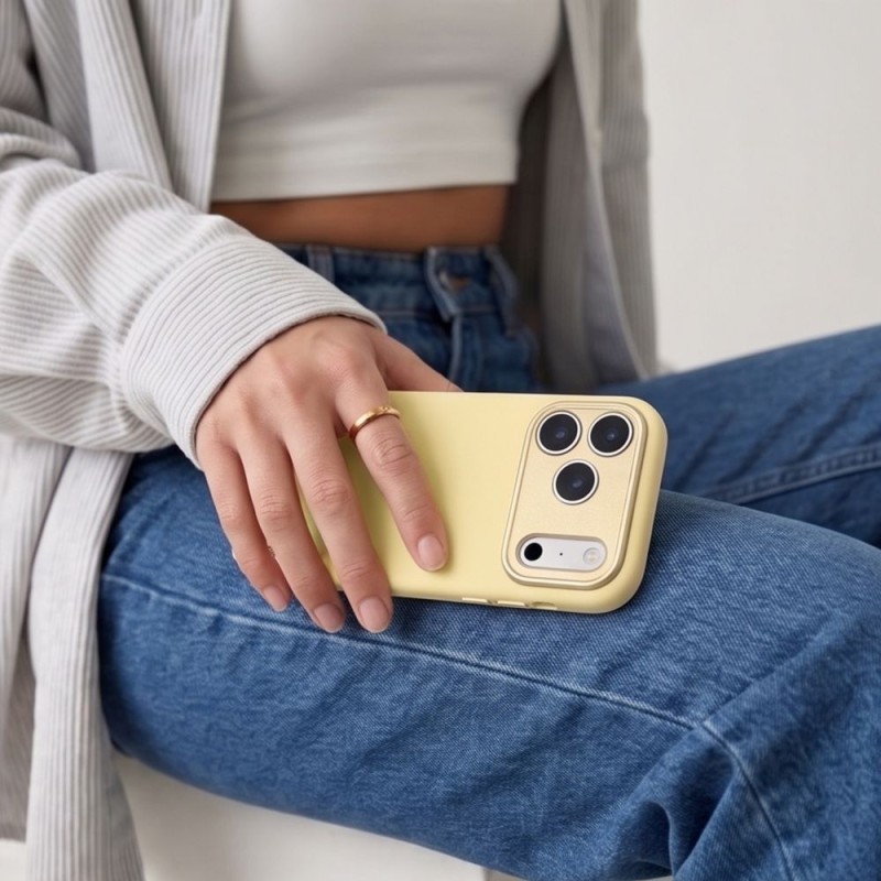 TECH-PROTECT UNIQ MagSafe CC за iPhone 17 Pro / 18 Pro – Mellow Yellow