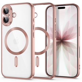 TECH-PROTECT MagFlex Magsafe за iPhone 17 Shiny Rose Gold (блестящо розово злато)