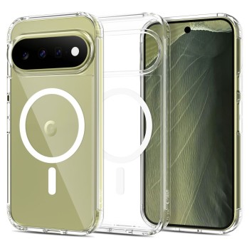 TECH-PROTECT FLEXAIR HYBRID MAGSAFE за Google Pixel 9 / 9 Pro / 10 / 10 Pro / 11 / 11 Pro – прозрачен (CLEAR)