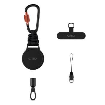 TECH-PROTECT ATH04 UrbanLoop противокражбов държач BLACK/ORANGE
