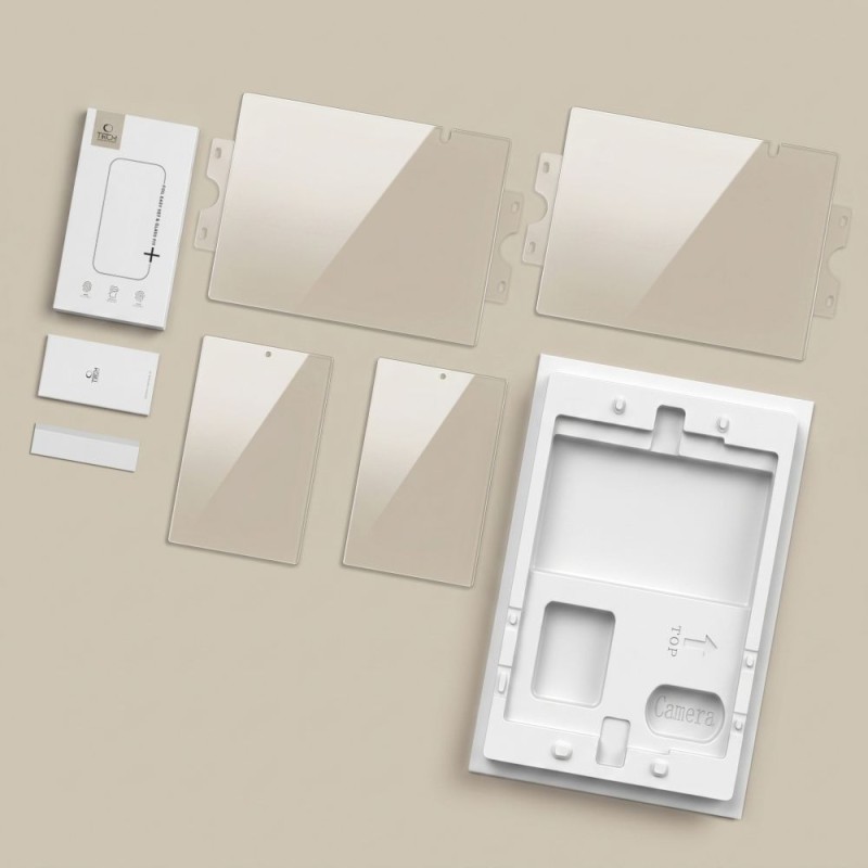 Tech-Protect Easy Set Foil & Glass Fit+ 4in1 (2x фолио + 2x закалено стъкло) за Samsung Galaxy Z Fold 8 Clear Tech-Protect Easy Set Foil & Glass Fit+ 4in1 (2x фолио + 2x закалено стъкло) за Samsung Galaxy Z Fold 8 Clear