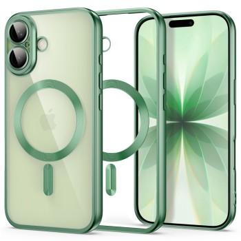 TECH-PROTECT MagFlex Magsafe iPhone 17 Matte Sage (матова зелена)