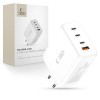 TECH-PROTECT NC200W-GAN 4-портов мрежов заряден адаптер 200W PD / QC3.0 (GaN) Бял - TECH-PROTECT NC200W-GAN 4-портов мрежов заряден адаптер 200W PD / QC3.0 (GaN) Бял - 5906302352357
