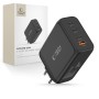 TECH-PROTECT NC240W-GAN мрежово зарядно 4-портово 240W, PD, QC3.0 (черно)