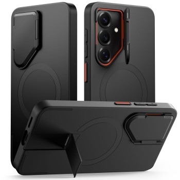 TECH-PROTECT KEVLAR AURA MAGSAFE Case за Samsung Galaxy S26 Black/Orange
