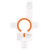 TECH-PROTECT MMP-200 Магнитен MagSafe пръстен Cosmic Orange - TECH-PROTECT MMP-200 Магнитен MagSafe пръстен Cosmic Orange - 5906302352494