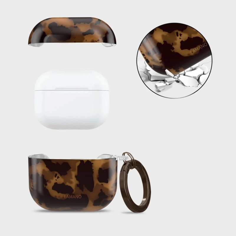 TECH-PROTECT LAMANO калъф за APPLE AIRPODS 4 „PANTHER“ - 5906302352517