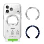 Tech-Protect MMP-210 Магнитен MagSafe пръстен 2 броя Deep Blue & Silver