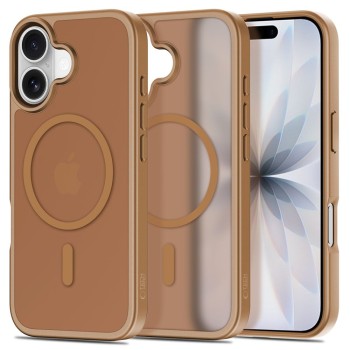 TECH-PROTECT BASICMAG MagSafe iPhone 17 матов кафяв калъф (SKU: 5906302352609)