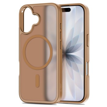 TECH-PROTECT BASICMAG MagSafe iPhone 17 матов кафяв калъф (SKU: 5906302352609)