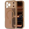 TECH-PROTECT BASICMAG MagSafe за iPhone 17 Pro Max матово кафяво - TECH-PROTECT BASICMAG MagSafe за iPhone 17 Pro Max матово кафяво - 5906302352623