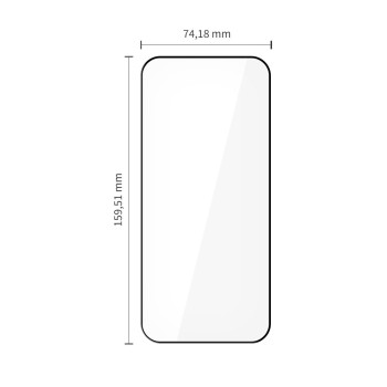 Tech-Protect Glass Fit+ Закалено стъкло 2-пак за Xiaomi Poco F8 Ultra (черно) Tech-Protect Glass Fit+ Закалено стъкло 2-пак за Xiaomi Poco F8 Ultra (черно)