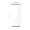 Tech-Protect Glass Fit+ закалено стъкло (2 броя) за Xiaomi Poco F8 Pro Black - 5906302352678