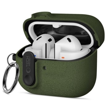Tech-Protect Slim Hook за Samsung Galaxy Buds 3 / 3 FE / 3 Pro (маслинено зелено)