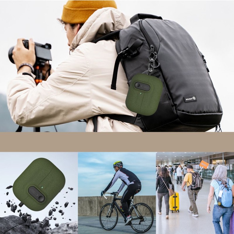 Tech-Protect Slim Hook за Samsung Galaxy Buds 3 / 3 FE / 3 Pro (маслинено зелено) - Tech-Protect Slim Hook за Samsung Galaxy Buds 3 / 3 FE / 3 Pro (маслинено зелено) - 5906302352760