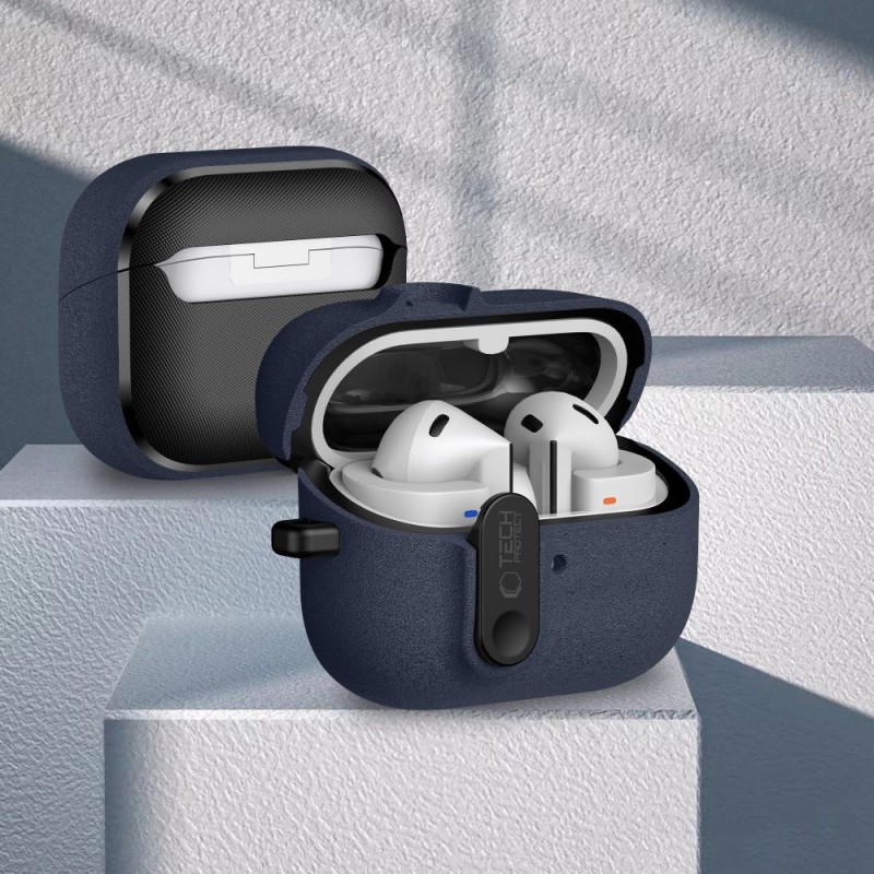 Tech-Protect Slim Hook за Samsung Galaxy Buds 3 / 3 FE / 3 Pro Fluffy Blue - 5906302352777