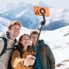 Tech-Protect L10S MagSafe Bluetooth selfie stick статив черно/оранжев - Tech-Protect L10S MagSafe Bluetooth selfie stick статив черно/оранжев - 5906302352807