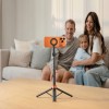 Tech-Protect L10S MagSafe Bluetooth selfie stick статив черно/оранжев - Tech-Protect L10S MagSafe Bluetooth selfie stick статив черно/оранжев - 5906302352807