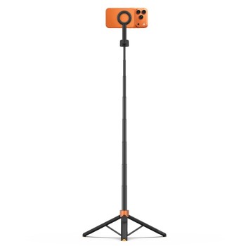 Tech-Protect L10S MagSafe Bluetooth selfie stick статив черно/оранжев