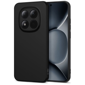Tech-Protect ICON силиконов кейс за Xiaomi Redmi Note 15 Pro 5G, черен