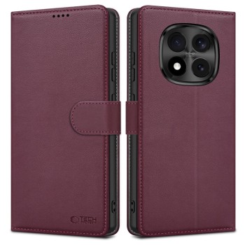 Tech-Protect Wallet Еко-кожа за Xiaomi Redmi Note 15 Pro 5G Mulberry