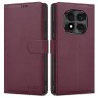Tech-Protect Wallet Еко-кожа за Xiaomi Redmi Note 15 Pro 5G Mulberry