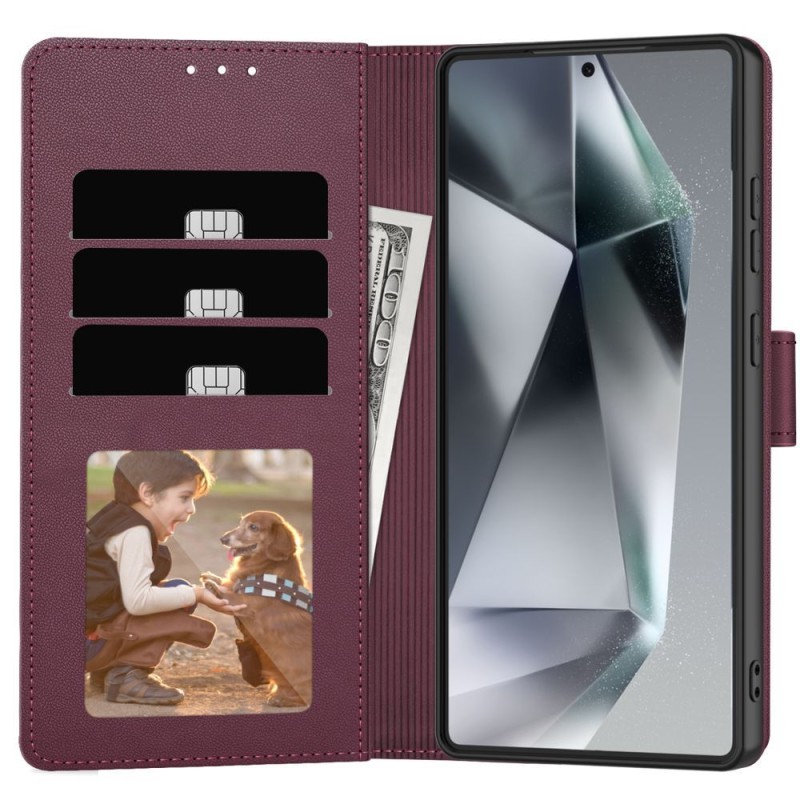 Tech-Protect Wallet Еко-кожа за Xiaomi Redmi Note 15 Pro 5G Mulberry - Tech-Protect Wallet Еко-кожа за Xiaomi Redmi Note 15 Pro 5G Mulberry - 5906302352913
