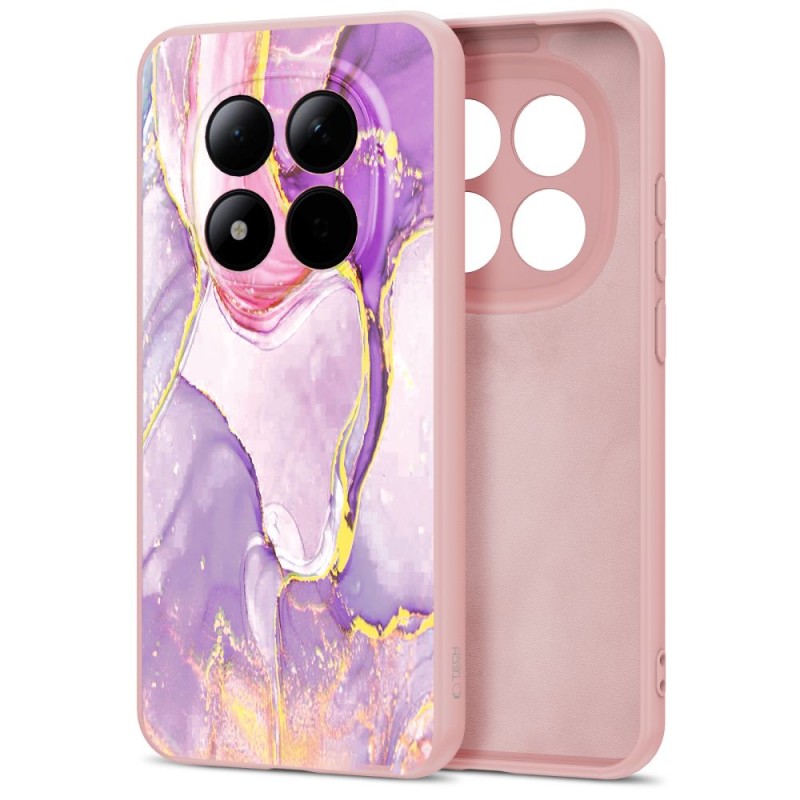 Tech-Protect ICON калъф силикон Marble за Xiaomi Redmi Note 15 Pro 5G - 5906302352920