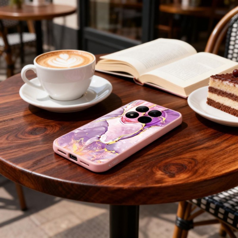 Tech-Protect ICON калъф силикон Marble за Xiaomi Redmi Note 15 Pro 5G - 5906302352920